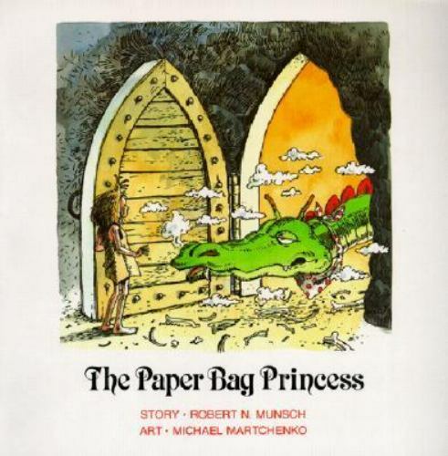 Paper Bag Princess by Robert Munsch (1980, Hardcover)