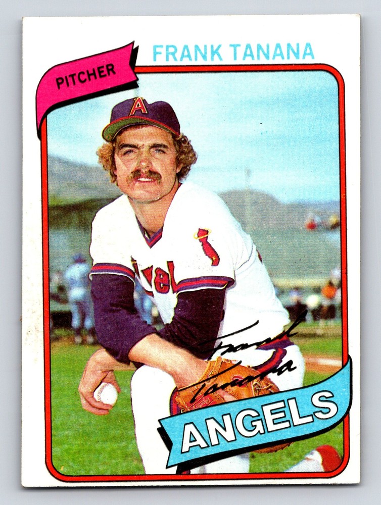 1980 Topps #105 Frank Tanana