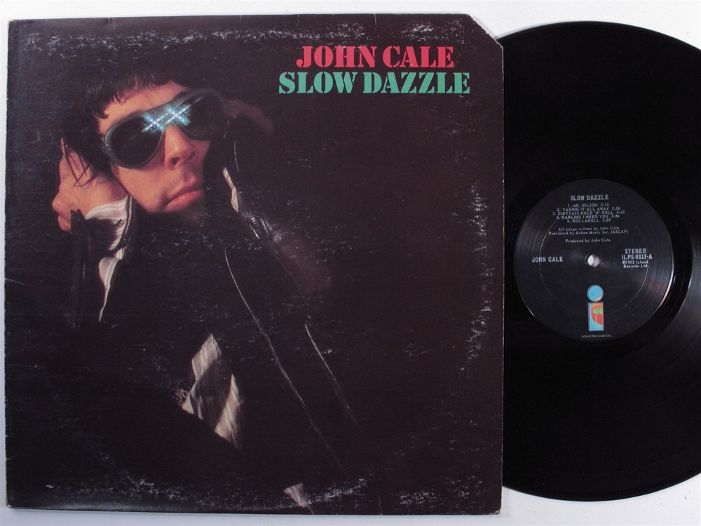 JOHN CALE Slow Dazzle ISLAND LP f