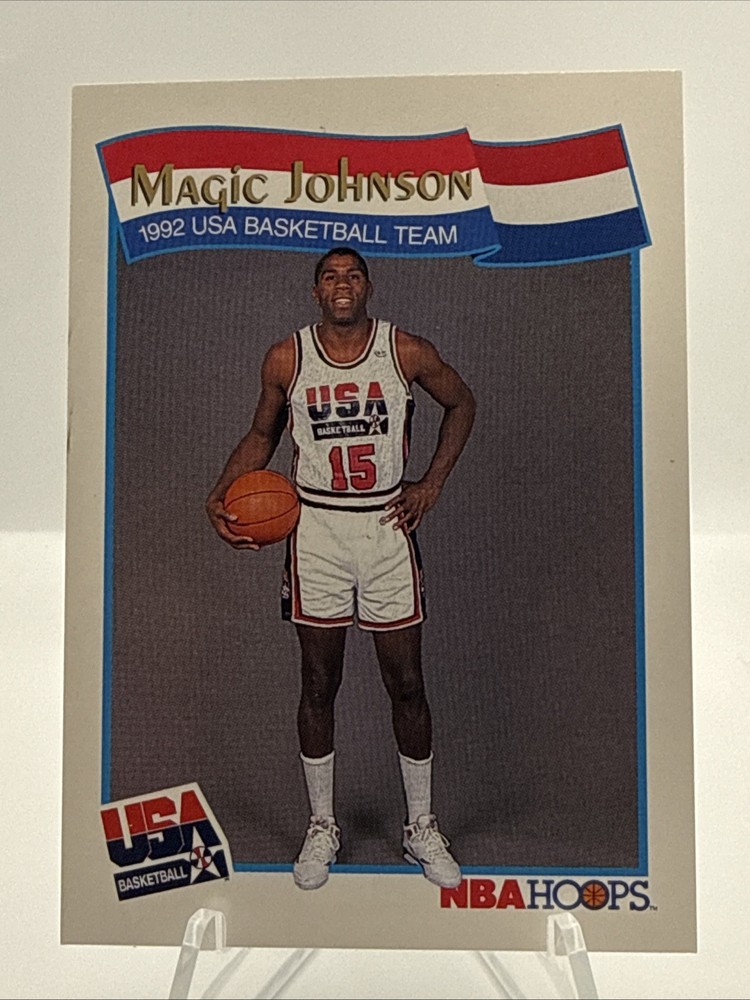 1991-92 Nba Hoops Mcdonald's - Magic Johnson #54