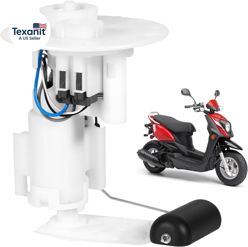 Electric Fuel Pump Assembly Compatible with Yamaha C3 2007-2011, Zuma 50 2012-20