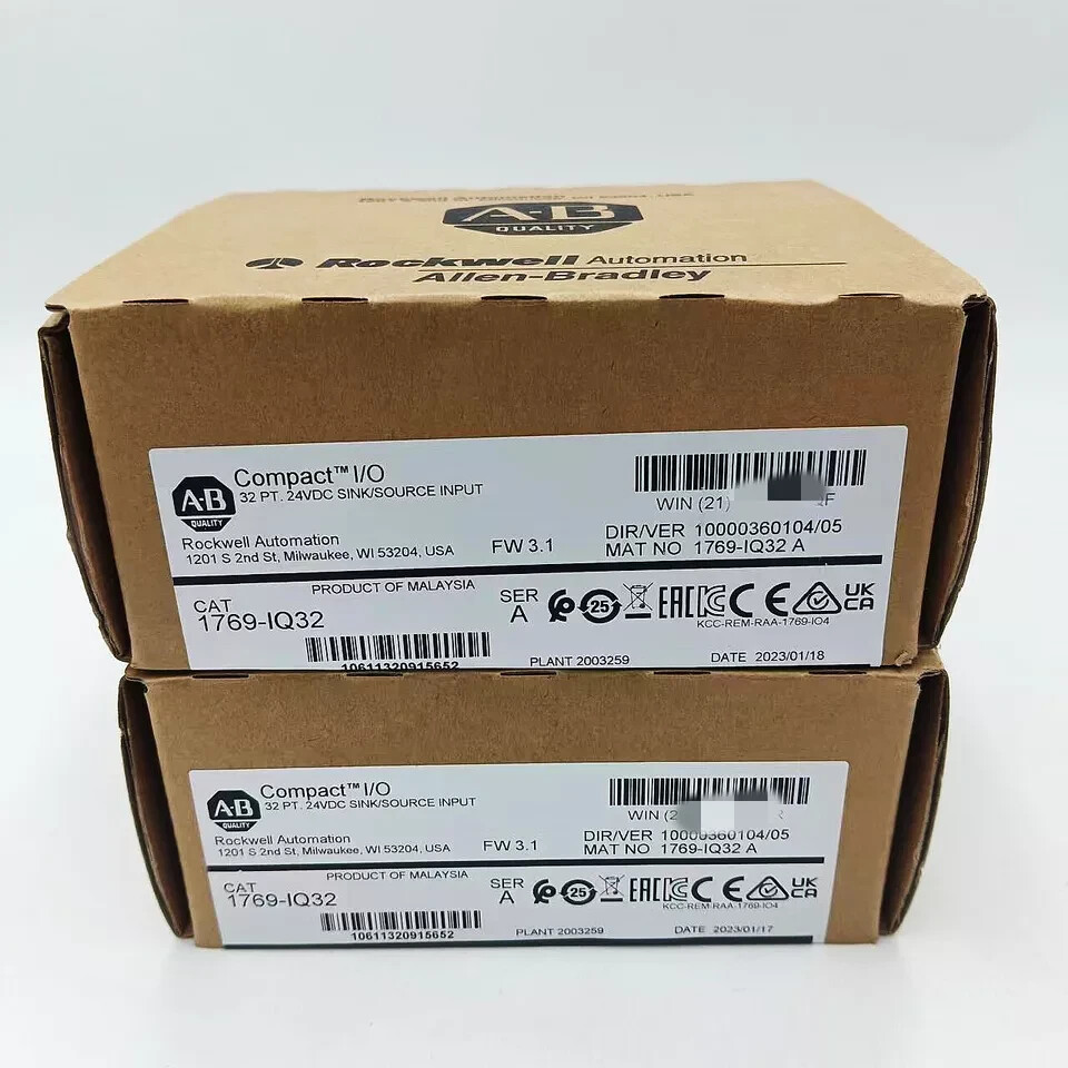 New Factory Sealed AB 1769-IQ32 SER A CompactLogix 24V DC Input Module 1769IQ32