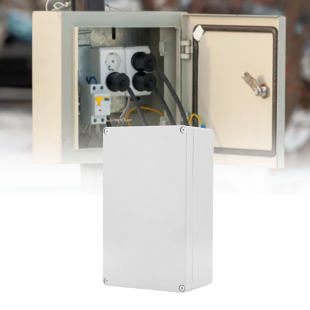 Water resistant IP65 ABS Electrical Project Box Enclosure Instrument Case-image
