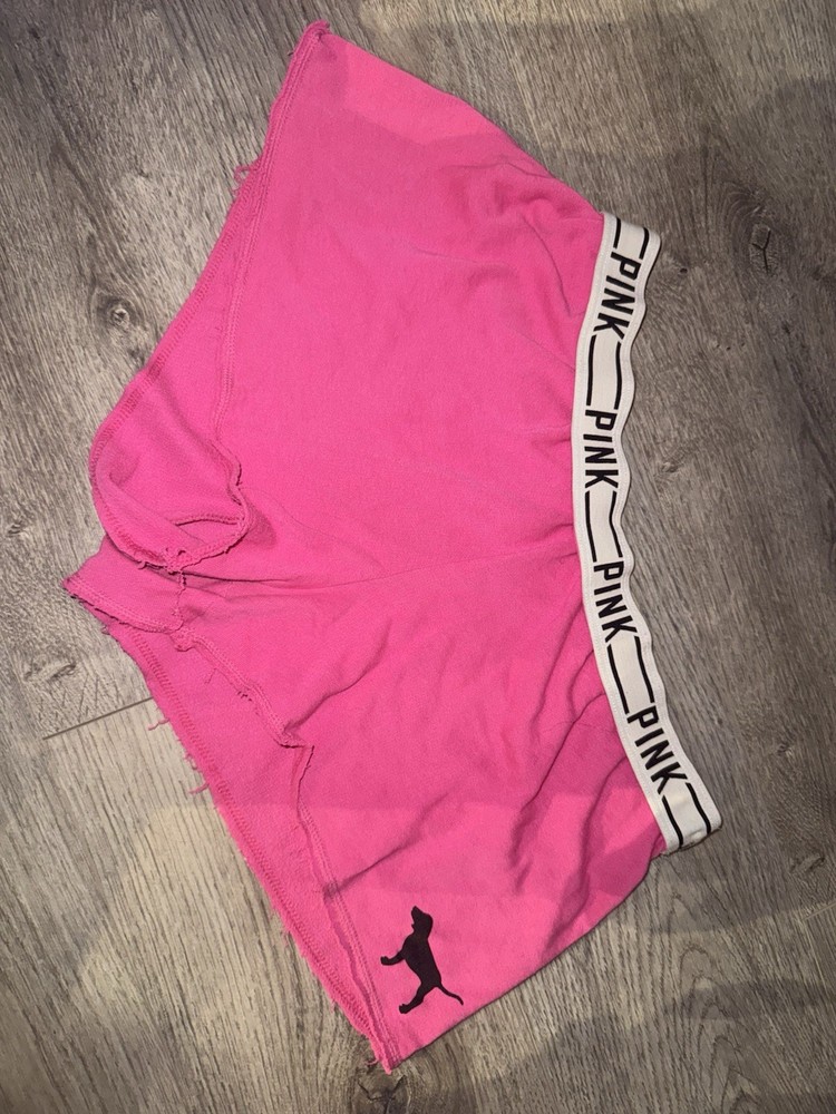 PINK Victoria’s Secret Y2K Hot Pink Shorts M