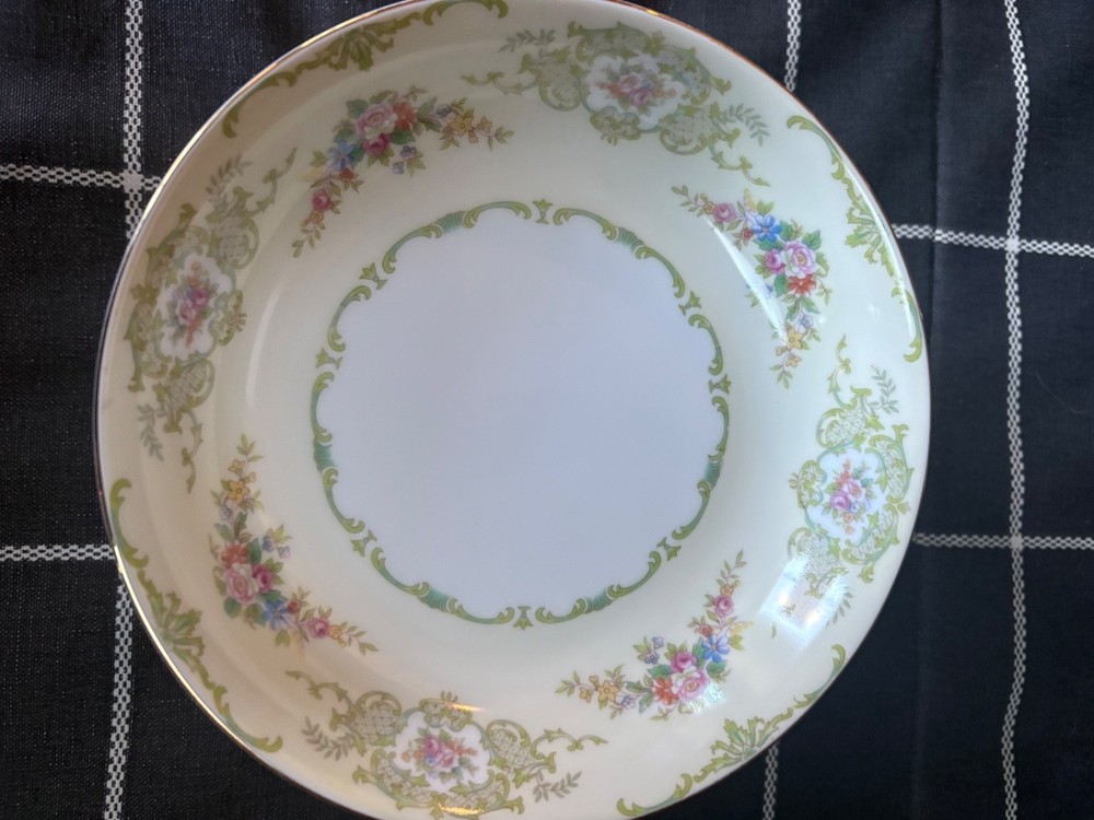 Noritake Glendola circa 1930s with M stamp (Morimura brothers) 7 1/4” diameter