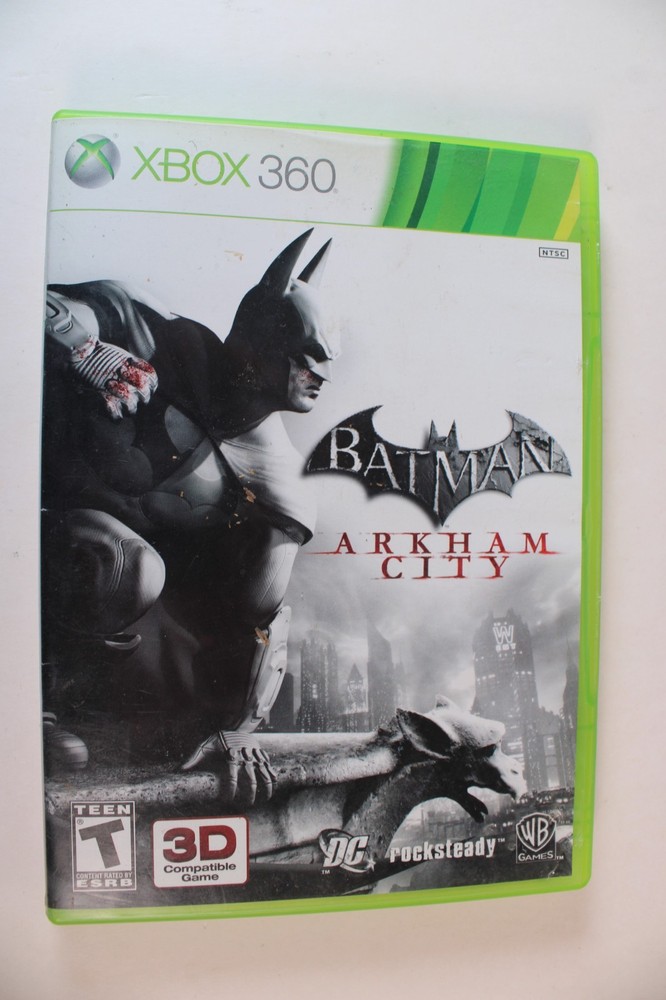 Batman: Arkham City (Microsoft Xbox 360, 2011) Complete w/ Manual + Inserts