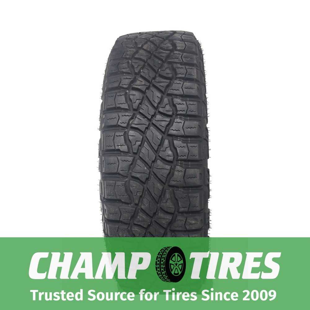 LT265/60R20 Goodyear Wrangler Territory MT 110 S Used 12/32nds