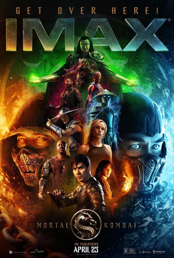 2025 Mortal Kombat Film Poster Print Simon McQuoid Jessica McNamee Collectible Gift