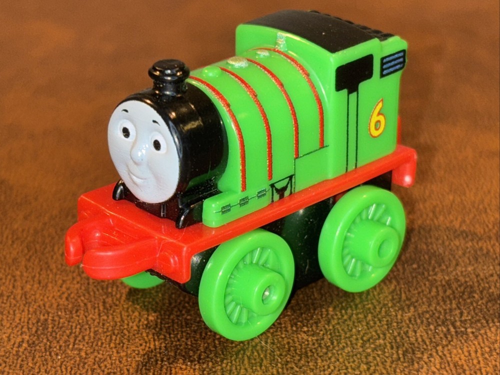 14-TrackMaster Thomas & Percy Push-Along Die-Cast PVC Train Set #J31A