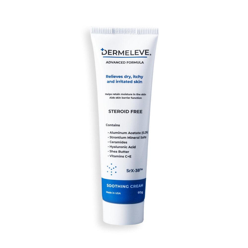 Dermeleve Extra Strength Steroid-Free Anti-Itch Cream for Psoriasis & Seborrheic Relief