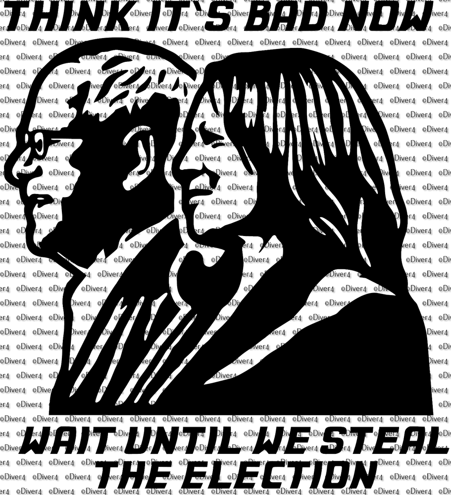 Think It's Bad Now Wait Until We Steal The Election Decal Anti Kamala Walz