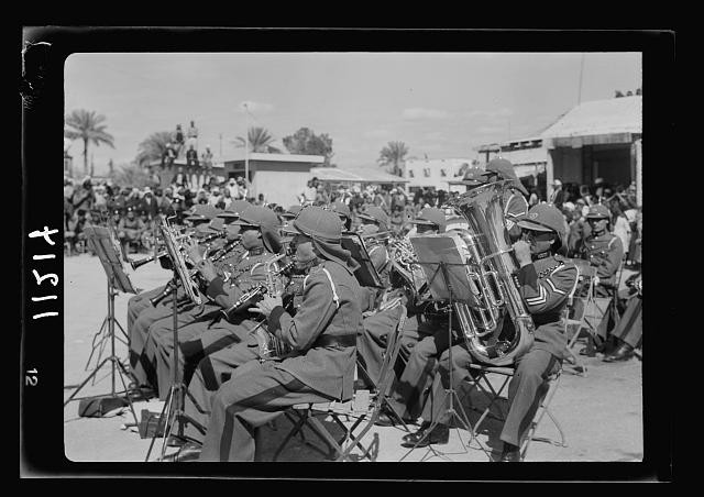 Jericho entertainment by the Palestine Broadcasting Service,West Bank,1940,12