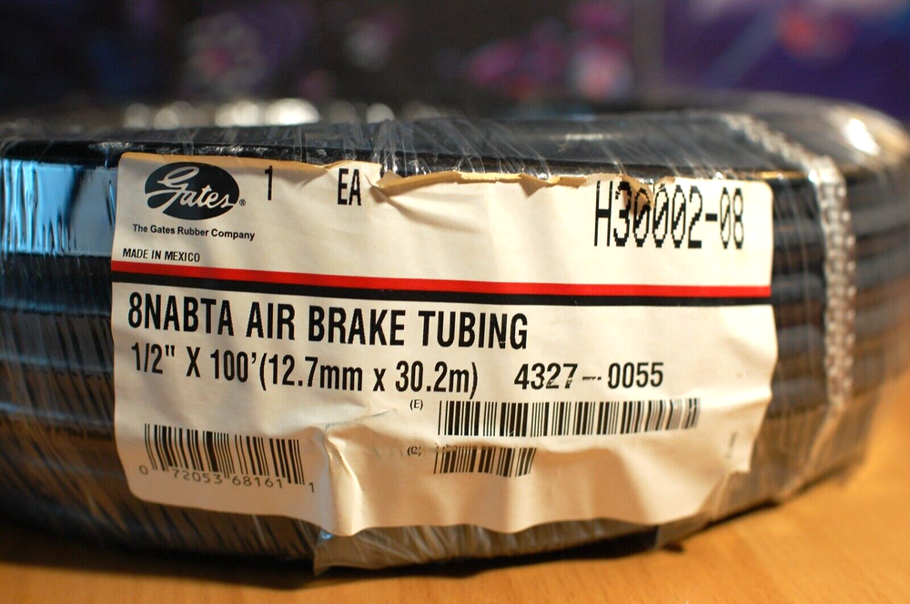 Gates air brake tubing (H30002-08) 8NABTA 1/2