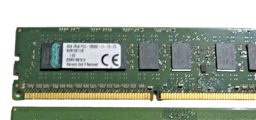 Kingston 8GB (1x8GB) DDR3-1600 DIMM PC3-12800 RAM KVR16E11H/8