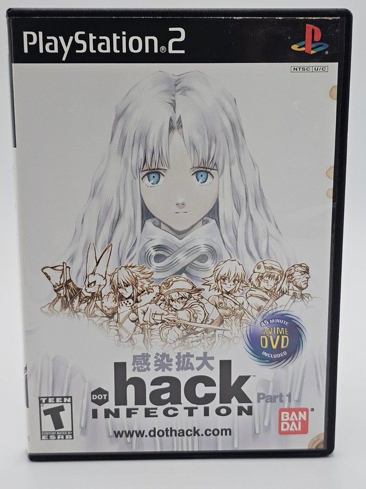 Sony Playstation 2 PS2 .hack Infection CIB Cleaned & Tested