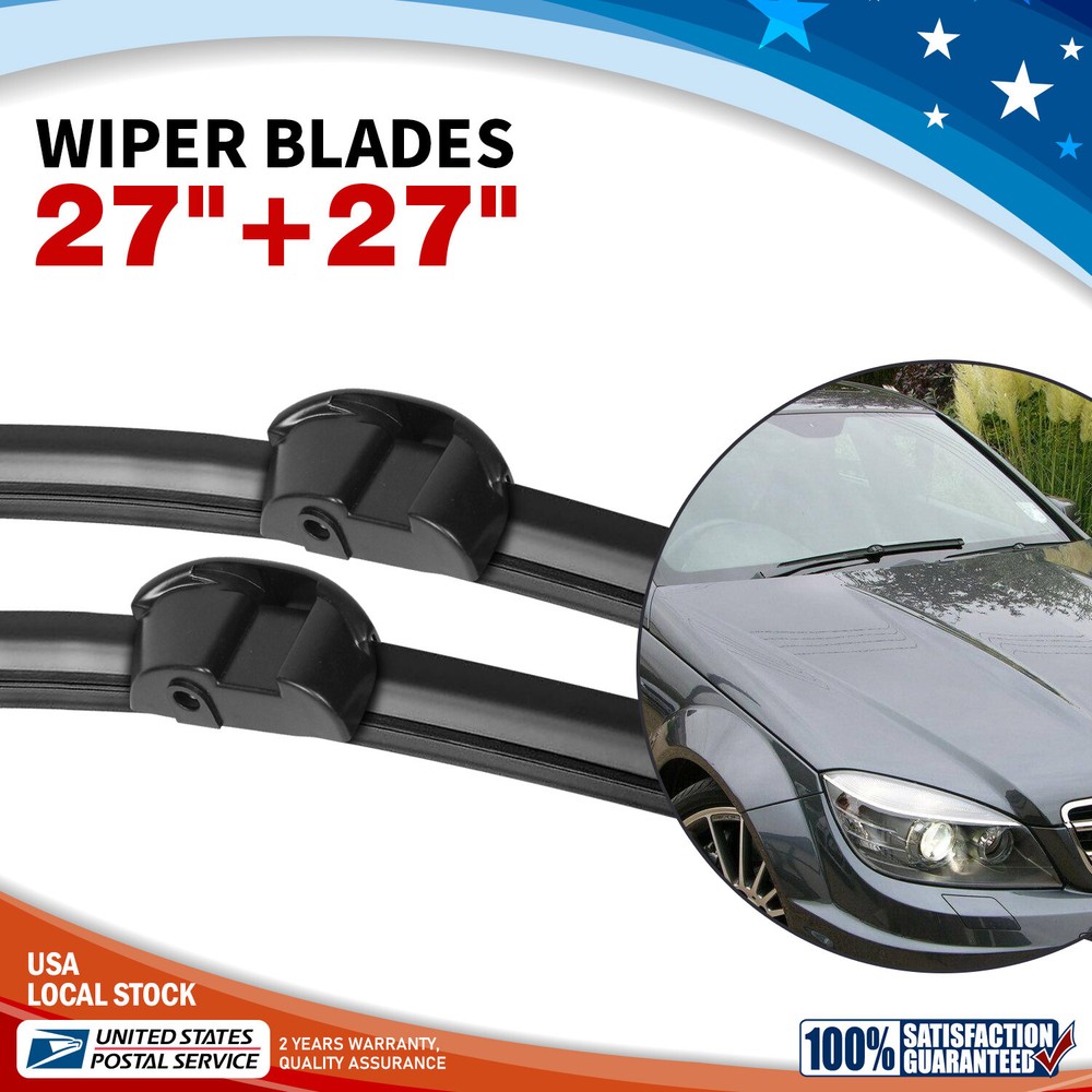 Mercedes-Benz 5400 2010-2014 27-Inch Front Wiper Blade Set - Durable Replacement