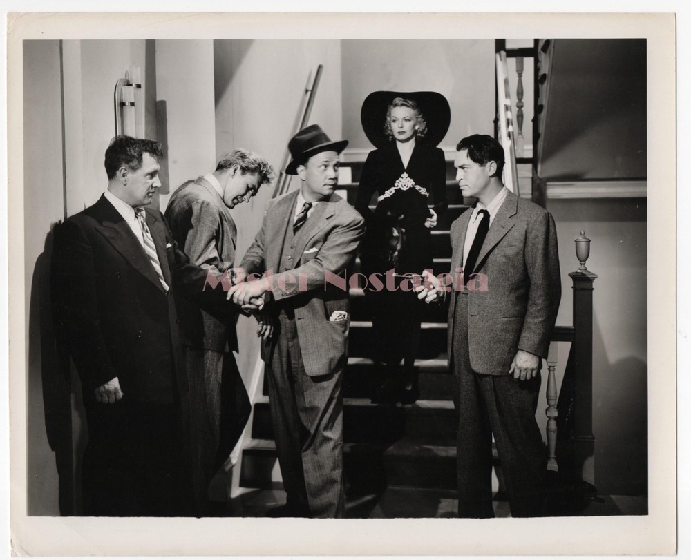 Boston Blackie Goes Hollywood Vintage 8x10 Photo – Bert Anderson Stamp Columbia