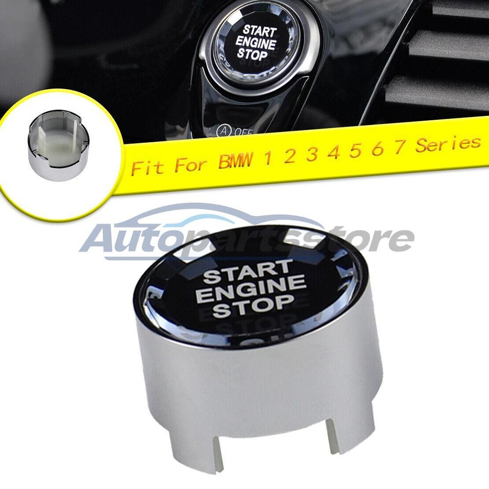 Car Crystal Engine Start Stop Button Switch Cover For BMW 1 2 3 4 5 6 7 Series