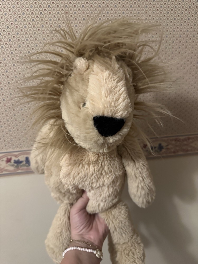 Manhattan Charlie Lion Plush Wild Cat Stuffed Animal Tan Toy
