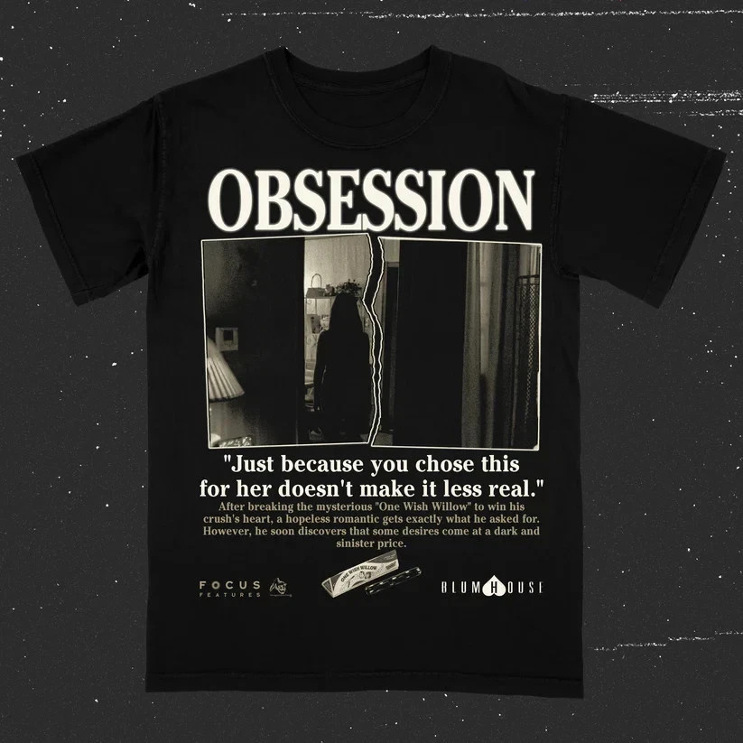 Limited!! Obsession Horror Movie Merch T-shirt