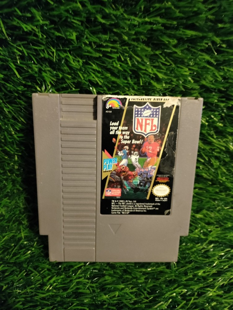 Nintendo NES NFL Football Game Cartridge Tested Works