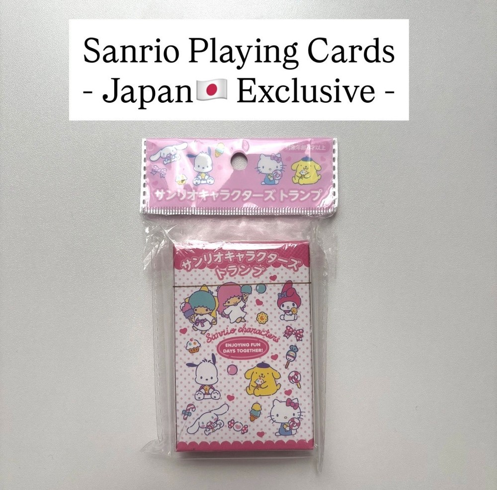 Sanrio Characters Playing Cards Trump Deck Japan Exclusive Hello Kitty Limited