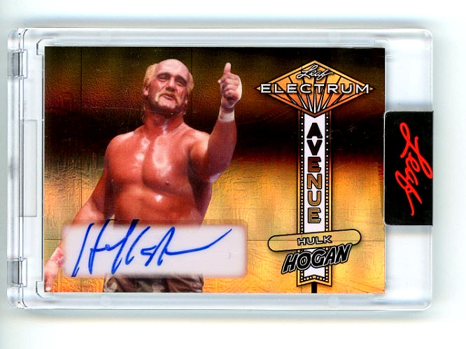 2024 Leaf Electrum Sports HULK HOGAN Avenue AUTO Autograph 10/15 WWF WWE Legend
