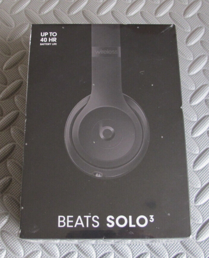 Beats Solo3 Wireless On-Ear Headphones Matte Black MX432LL/A