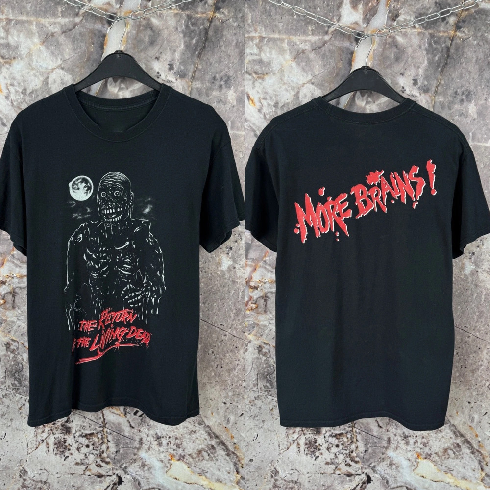 Vtg The Return Of The Living Dead T-Shirt 'More Brains