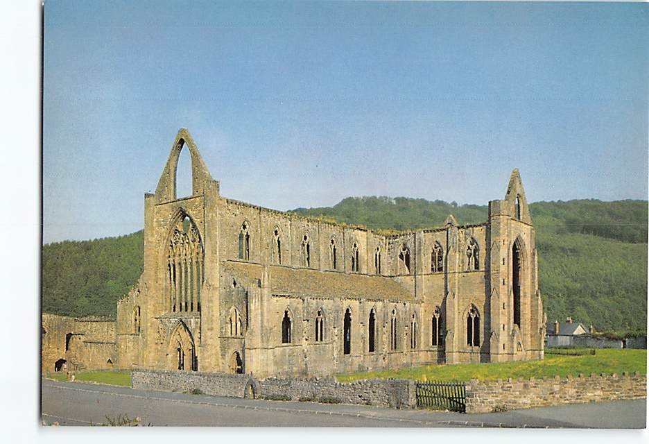 Postcard Tintern Abbey Wales