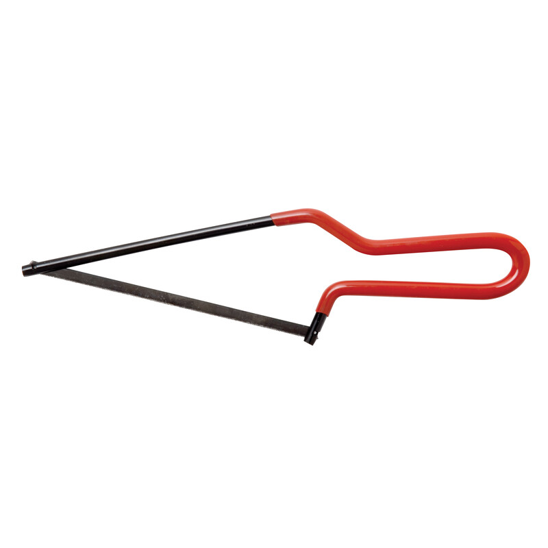Superior Tool 6 in.   High Carbon Steel Professional Mini Hacksaw Black/Red 1 pc
