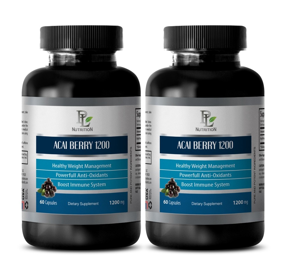Acai Berry Supplement with Antioxidant Boost and Essential Nutrients-image