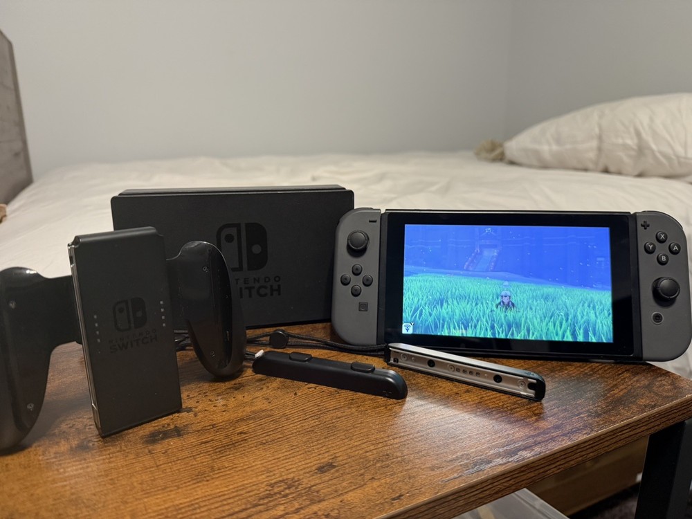 Nintendo Switch Console with ALL accessories: almost completly NEW