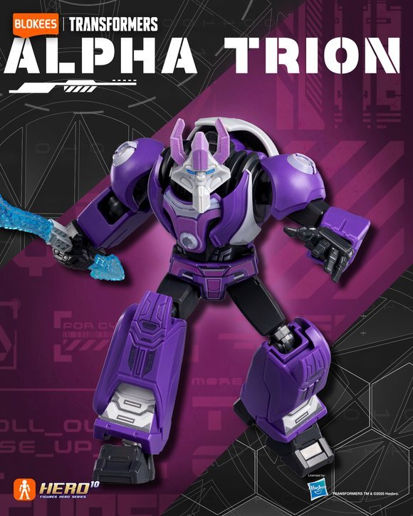 Blokees Transformers Galaxy Ver. 7th Alpha Trion Model Kit Assembled Figure