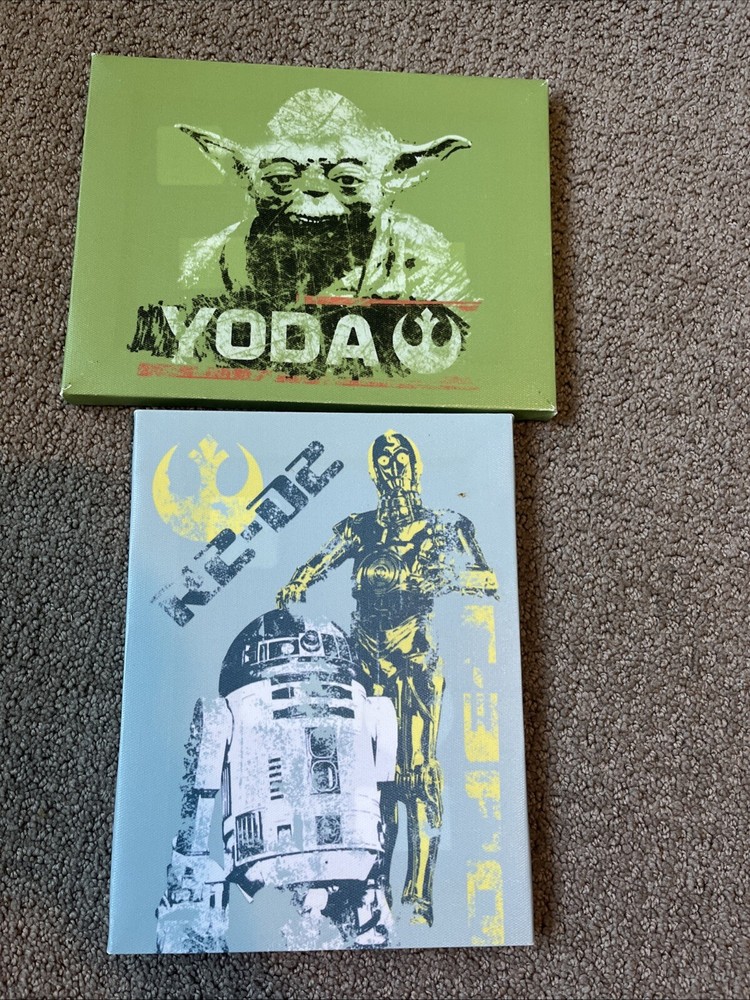 Disney Star Wars 5x7 Canvas Wall Art Set