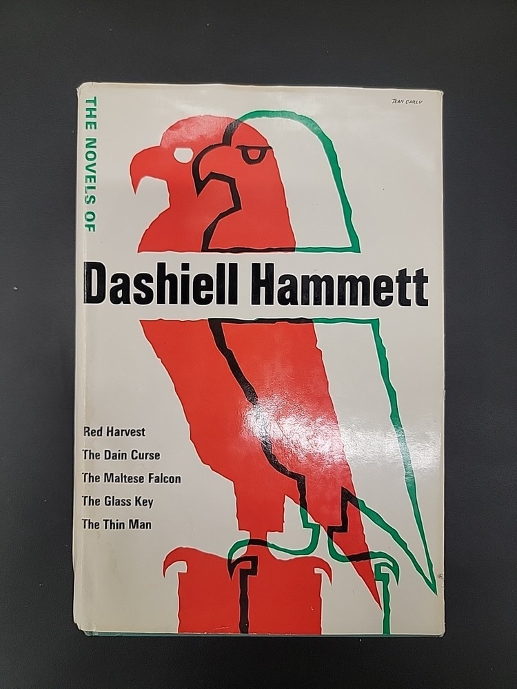 The Novels of Dashiell Hammett HC W/DJ Maltese Falcon Book Club Edition 1965 VTG
