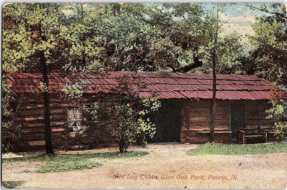 Postcard HOUSE SCENE Peoria Illinois IL m/09 AI4075