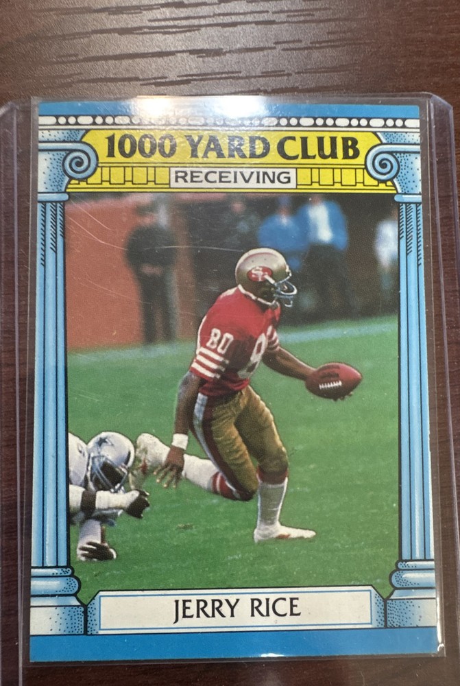 1987 Topps - 1000 yd. Club Jerry Rice #2