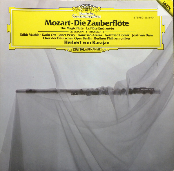 Wolfgang Amadeus Moz - Die Zauberflote = The Magic Flute = La Flte - A15851z