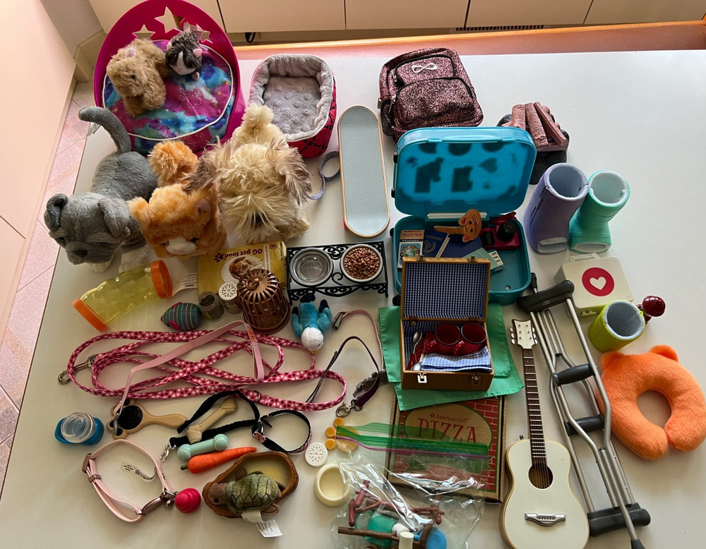 American Girl Doll Accessories/Pets Assorted Lot