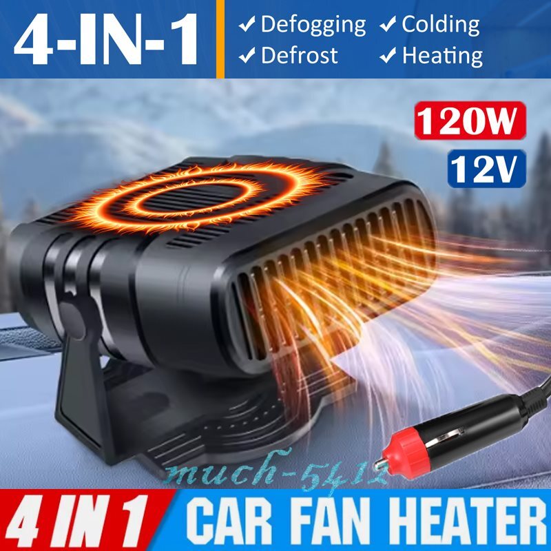 Car Heater Calefaccion Portatil Para Carro Calentador De Coche Auto Calentones
