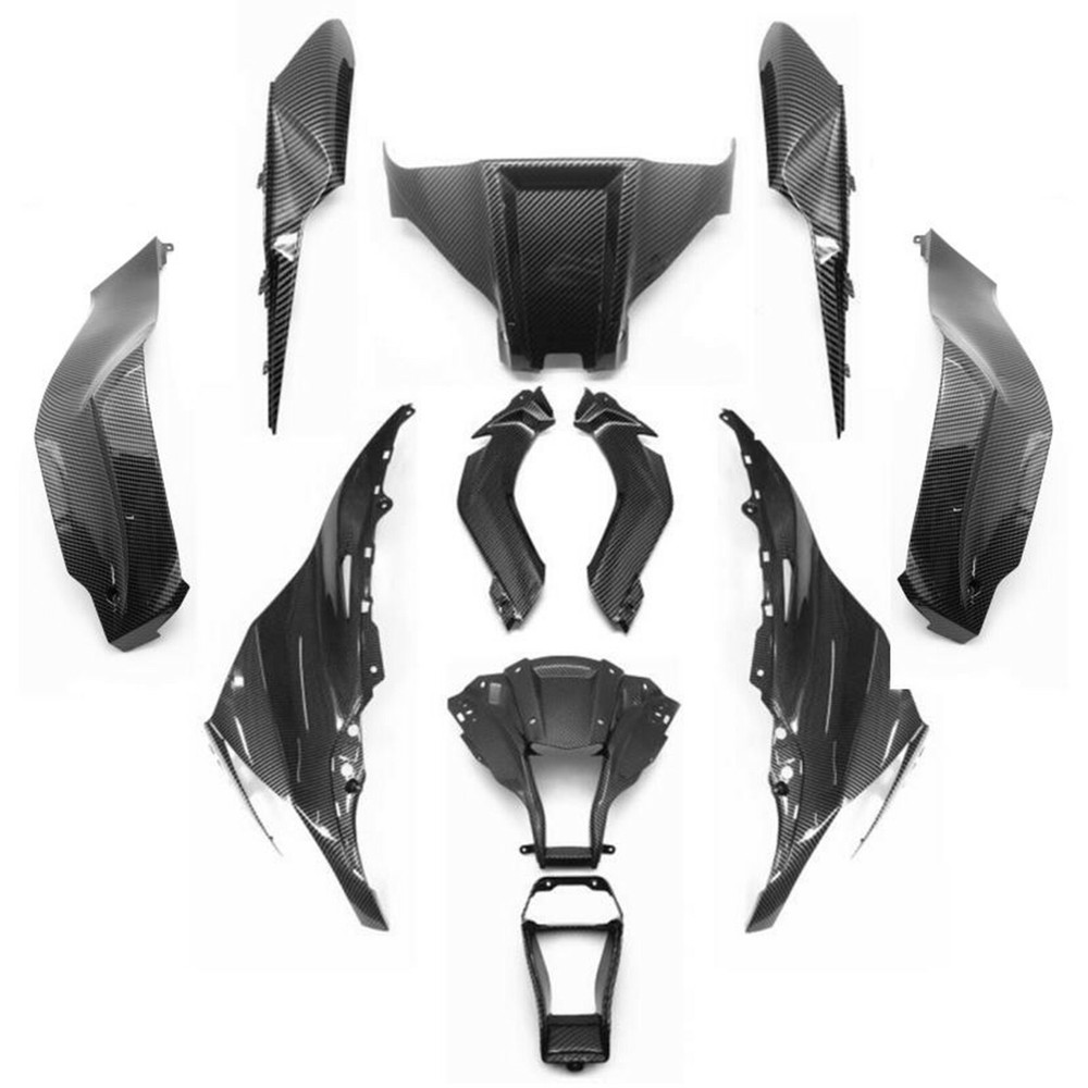 ABS Fairing Set Bodywork Kit Carbon Fiber For 2011-2015 Kawasaki NINJA ZX-10R