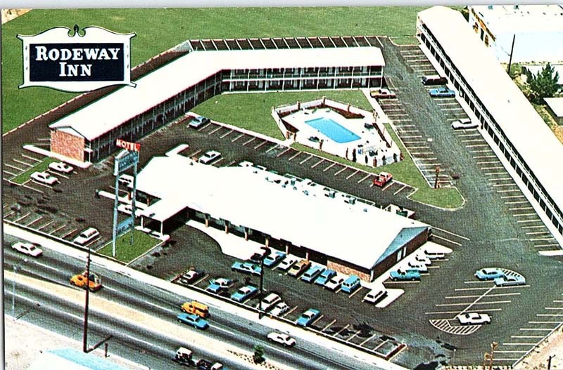 Postcard MOTEL SCENE Phoenix Arizona AZ m/09 AI6832
