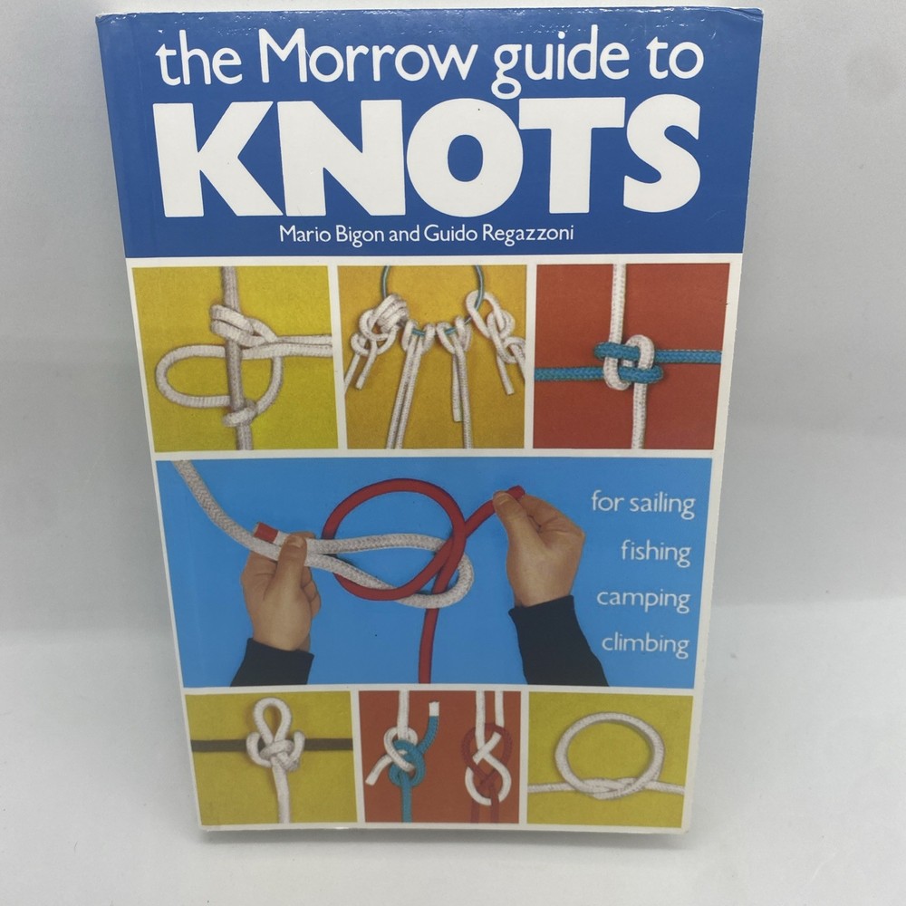 The Morrow Guide to Knots (1982) – Illustrated How-To Rope & Macrame Guide