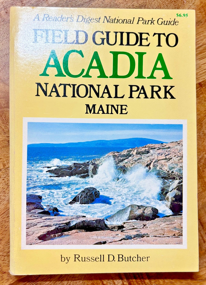 Vintage 1977 Field Guide to Acadia National Park, Maine-image