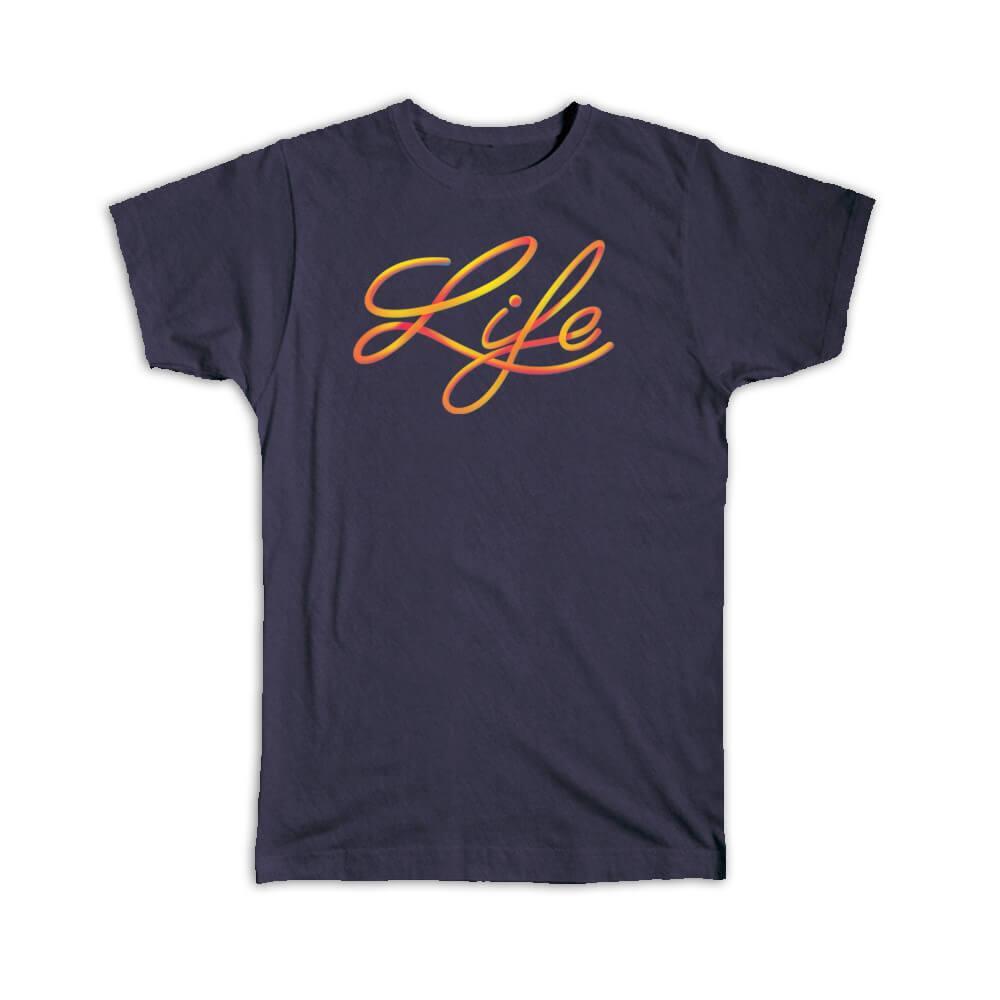 Life Support Sign T-Shirt - Creative Be Happy Gift for Best Friend