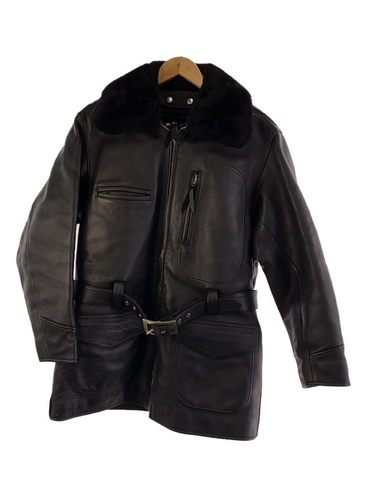 Bigtwin Black Leather Rider's Jacket for Men and Women