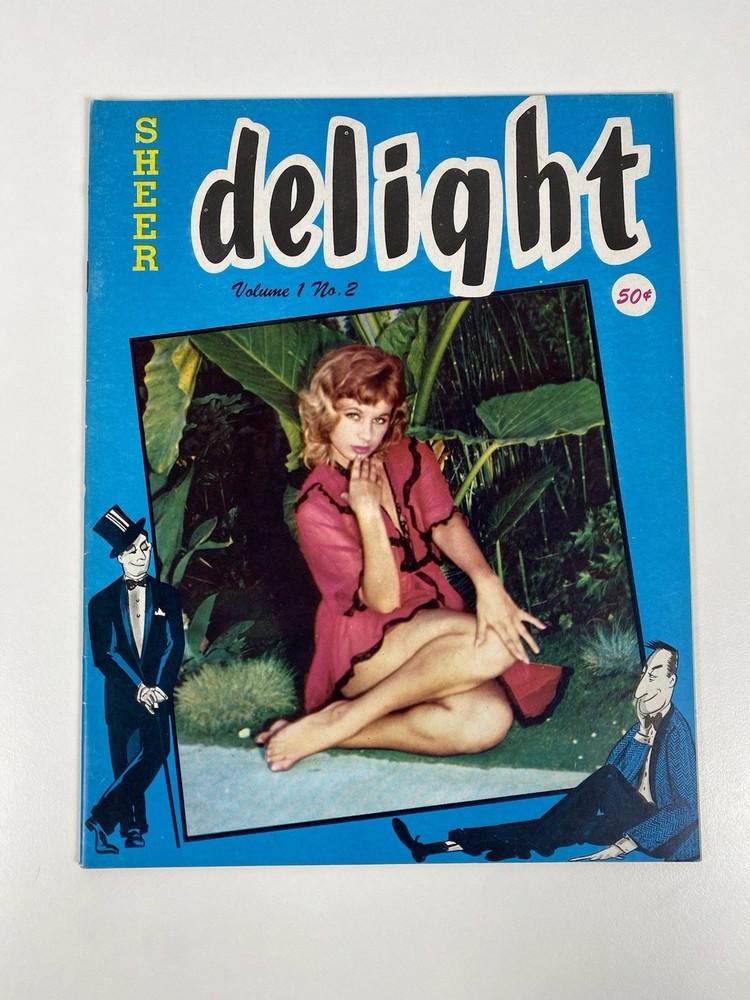 Sheer Delight Magazine ~ 1958 ~ Vol. 1 No. 2 ~ RARE ~ Elmer Batters