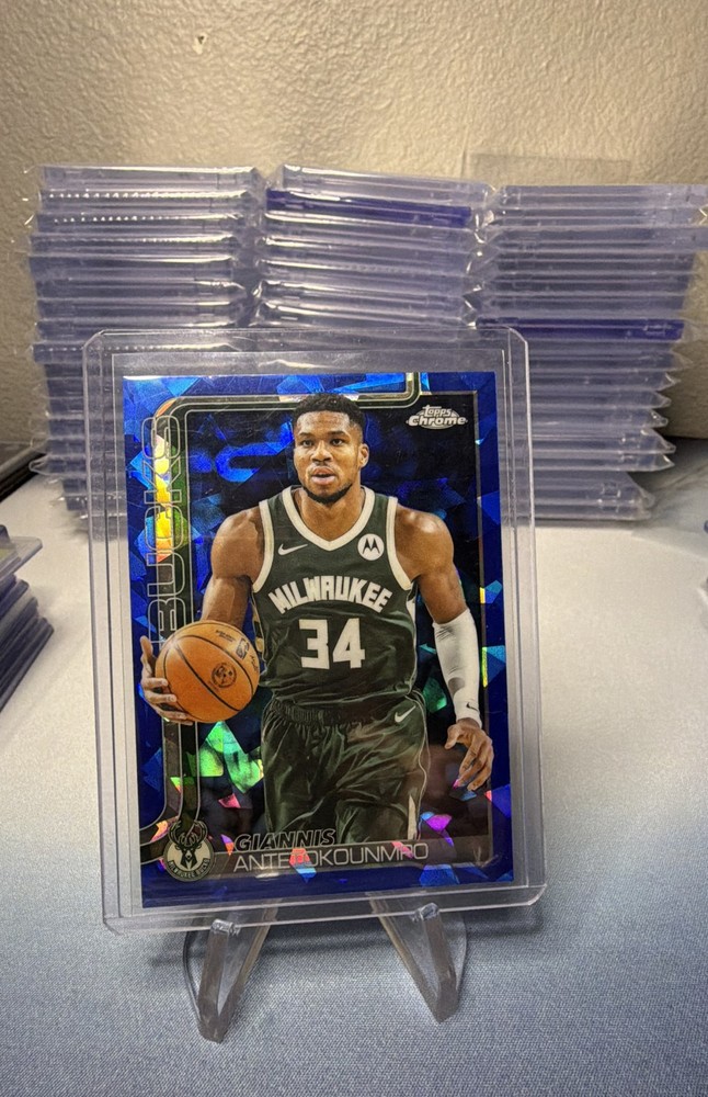 2025-26 Topps Chrome Sapphire Edition - Giannis Antetokounmpo #137
