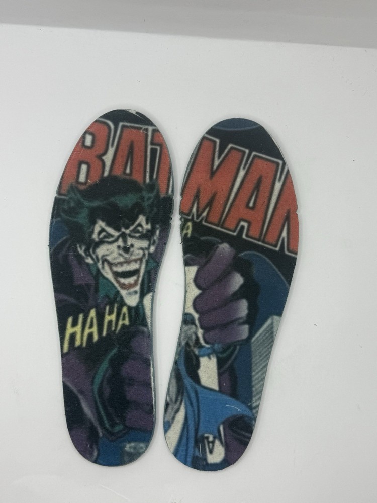 Air jordan Nike  Batman Joker  Replacement Sneaker Insoles Size 2Y Children